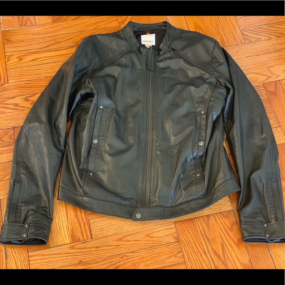 DIESEL Leather Jacket